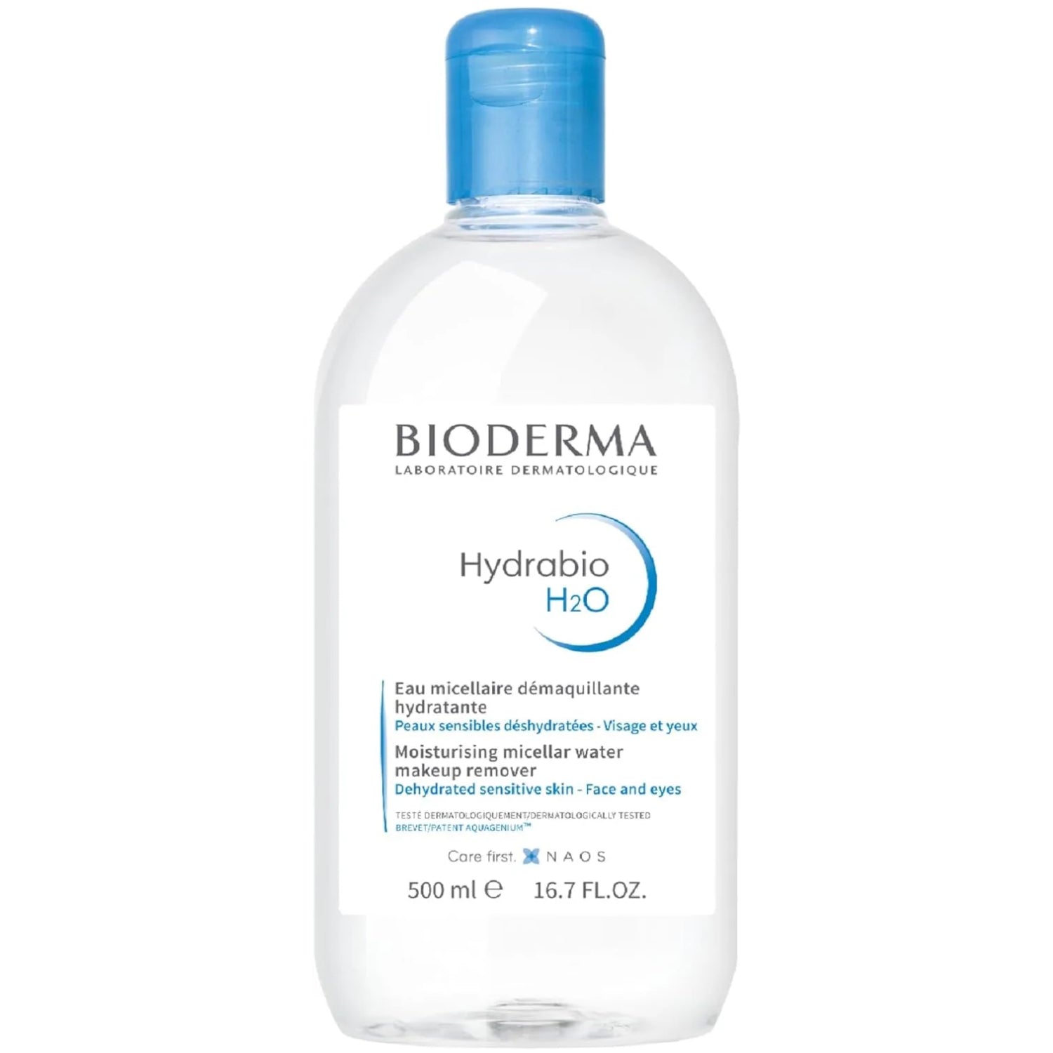 Bioderma HydraBio H2O Micelle Solution for Women - 16.9 oz Cleanser