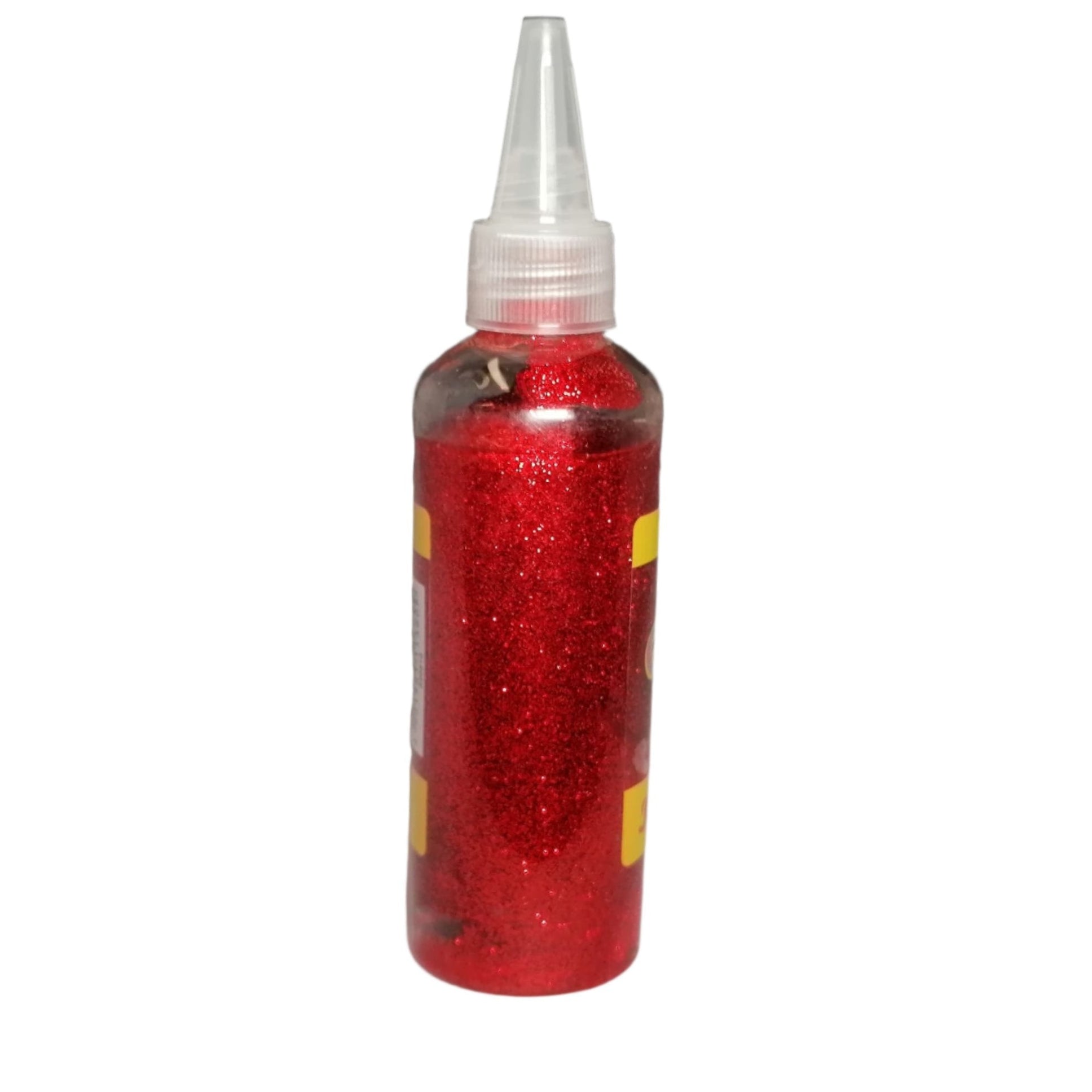 Flamingo Red Glitter Glue 100ML