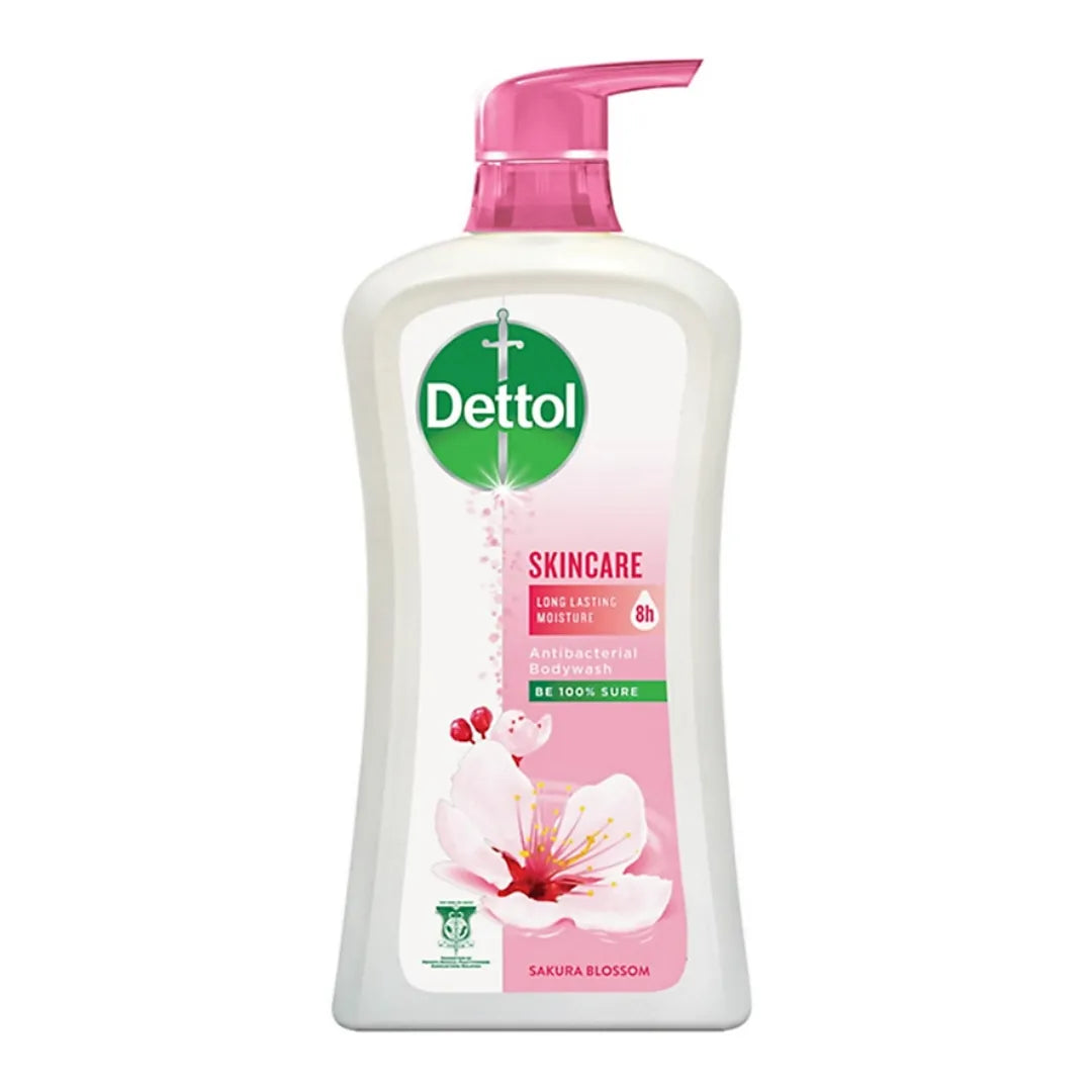 Dettol Rose & Sakura Blossom Bodywash (400ml) for a luxurious and fragrant bathing experience.