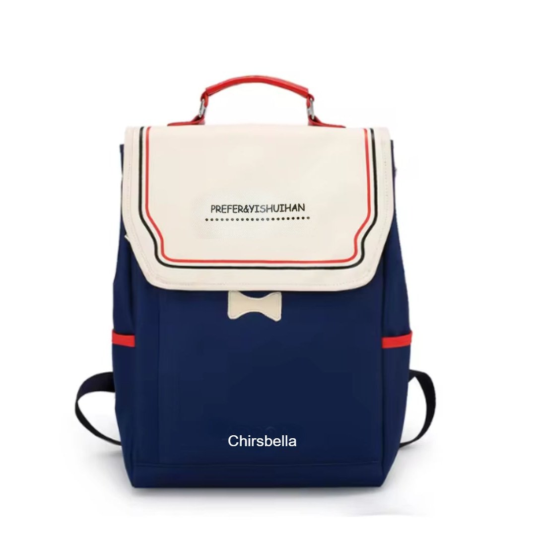 Chrisbella prefer & yishuihan Bag pack Navy