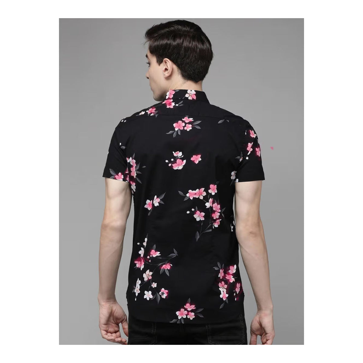 Denim & Flower(Ricky Singh)  Floral Short Sleeve Shirt