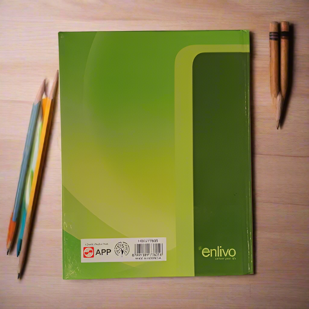 Enlico Hard Cover Book 128 Pages 60gsm F5 21x16cm