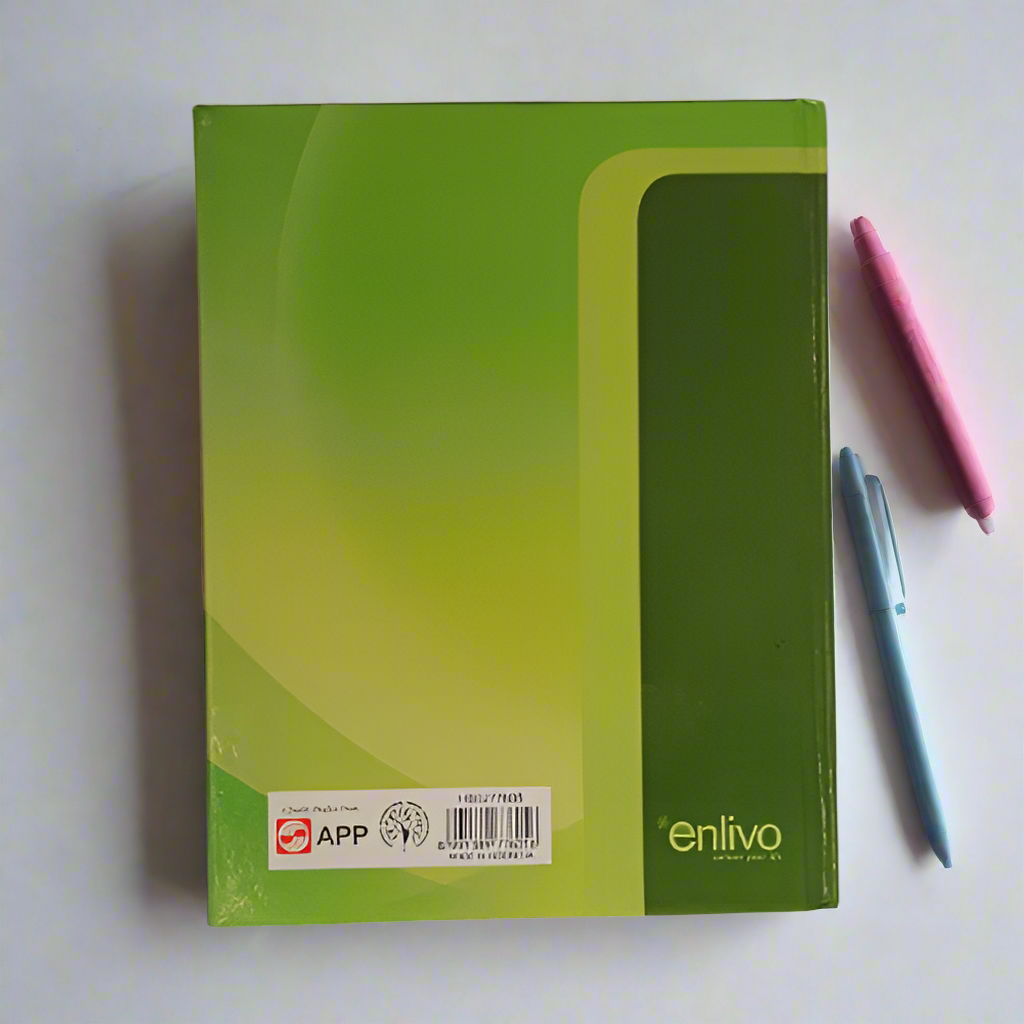 Enlico Hard Cover Book 128 Pages 60gsm F5 21x16cm