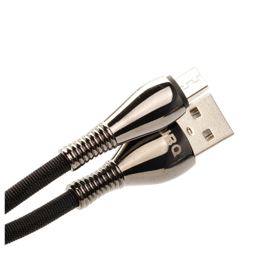 JBQ Nylon Micro To USB Data Cable Cb-12P2, 3.0A, 150cm, Black