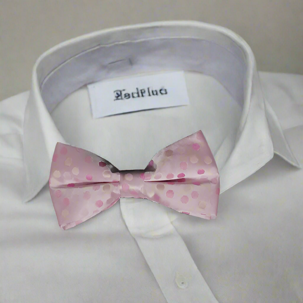 Van Heusen Boys Pink Polka Dot Bow Tie