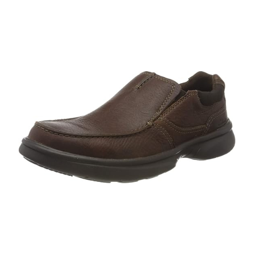 Clarks men Bradley FreeSlip-On Shoe | Brown