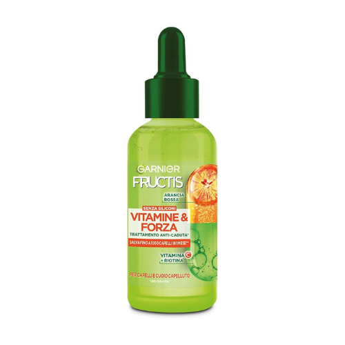 Garnier Fructis Vitamine&Forza, Trattamento Anticaduta Fortificante per Capelli Fragili e Soggetti a Rottura, per Capelli 10 Volte più Forti, 125 ml