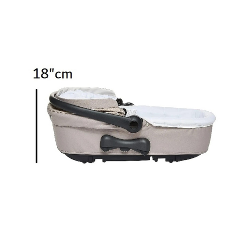 CAM Navicella Coccola Carry Cot - Grey