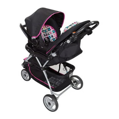 Baby Trend EZ Ride 35 Travel System, Bloom Pink Car Seat