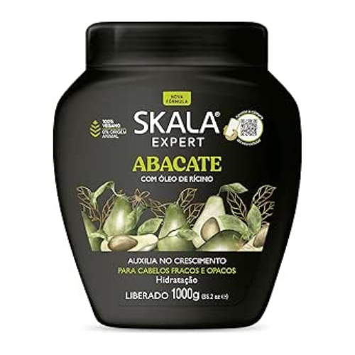 SKALA Creme De Tratamento 1Kg Bomba De Vitaminas - Abacate Skala 1 Unidade