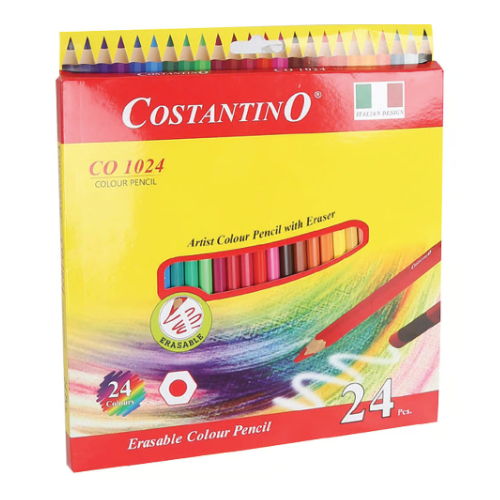 Costantino Erasable Color Pencil 24's