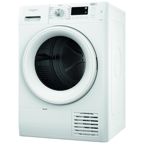 WHIRLPOOL CONDENSER DRYER 8KG, WHITE