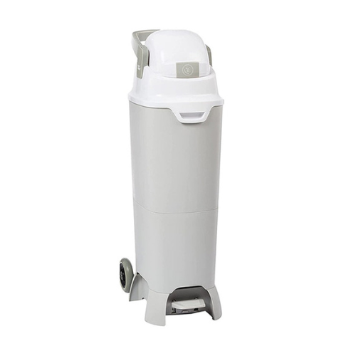 Diaper Champ Maxi Handsfree Plus Diaper Pail Silver