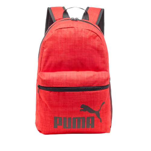 Puma Logo Print Backpack with Adjustable Shoulder Straps