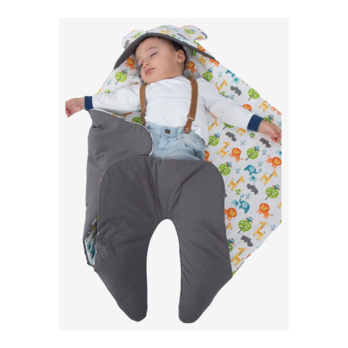 Ubeybi Sleeping Bag Grey for Stroller and Carseat