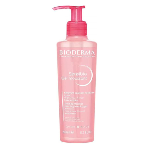 Bioderma Sensibio Soothing Micellar Cleansing Foaming Gel For Sensitive Skin, 200Ml