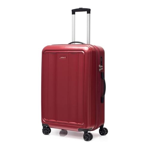 ANTLER Merida Luggage Lightweight TSA Approved unisex suitcase for travel, from UK (Set of 2, Red)