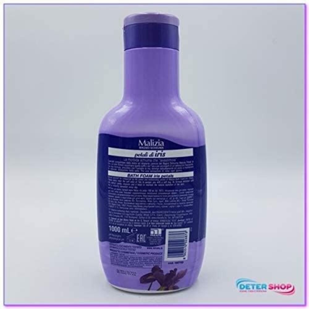 Malizia Iris Petals Shower Gel 1L - Sensual and Delicate