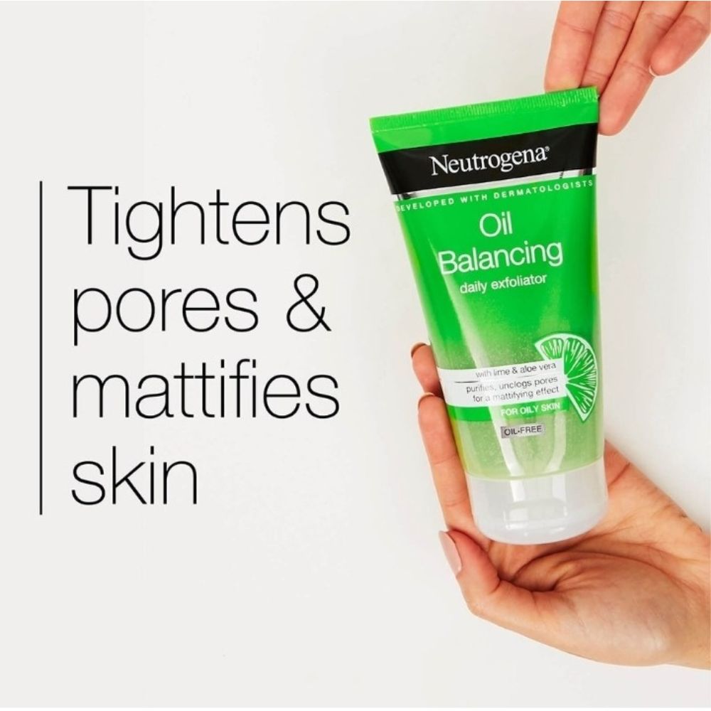 Neutrogena Oil Balancing Exfoliator - Get Mattified Skin |150ml