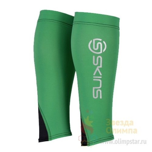 Skins Unisex Calf Tights MX Green