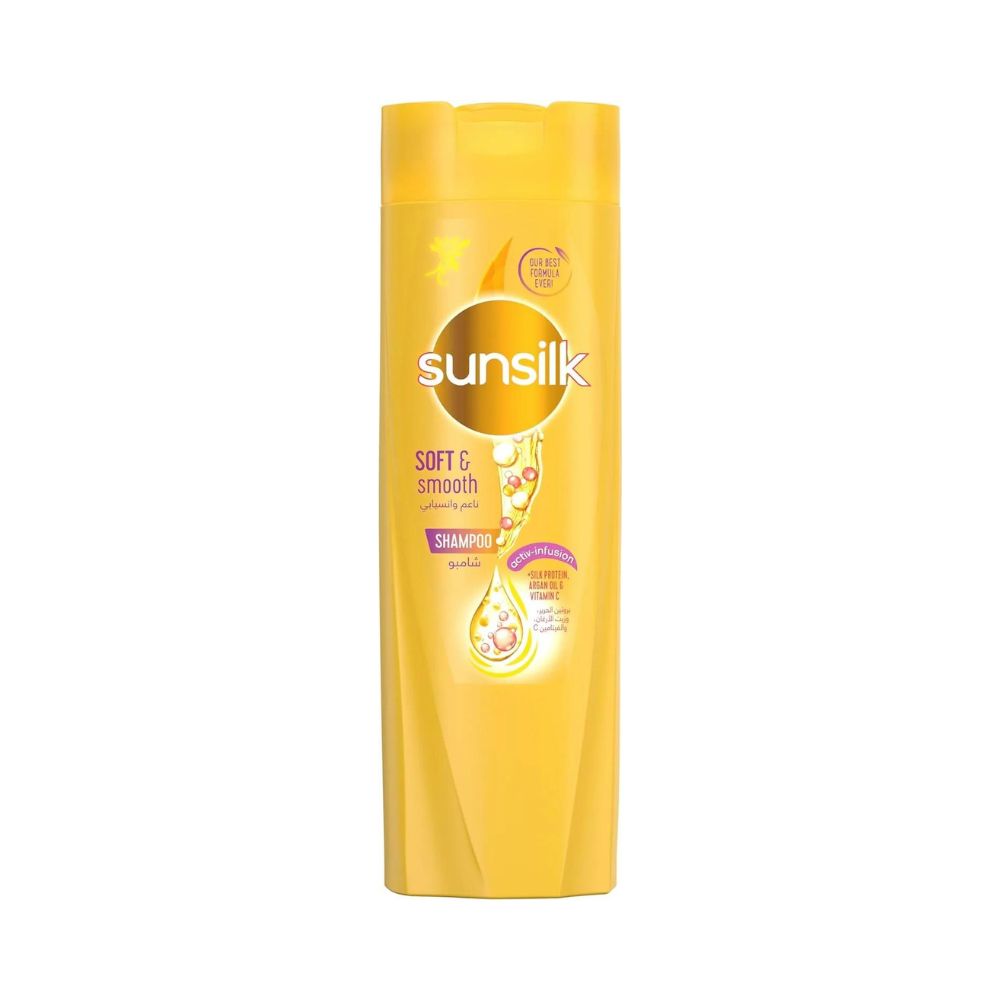 Sunsilk Soft & Smooth Shampoo 400ml - Active Fusion for Frizz Control