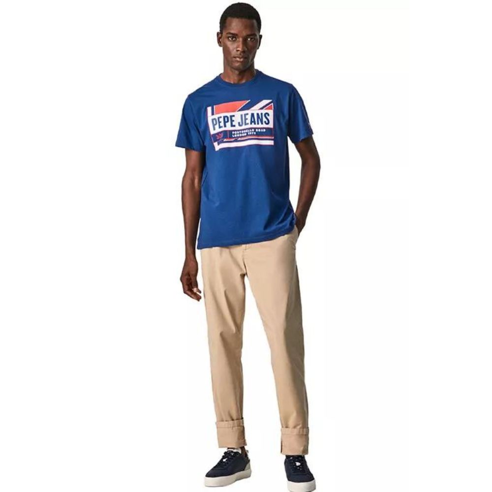 PEPE JEANS LONDON SLIM T-SHIRT ORANGE M1