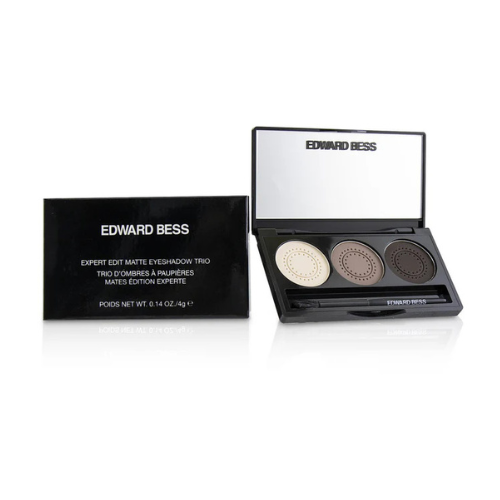 Edward Bess Expert Edit Matte Eyeshadow Trio - # Subtle Smoke - 4g/0.14oz