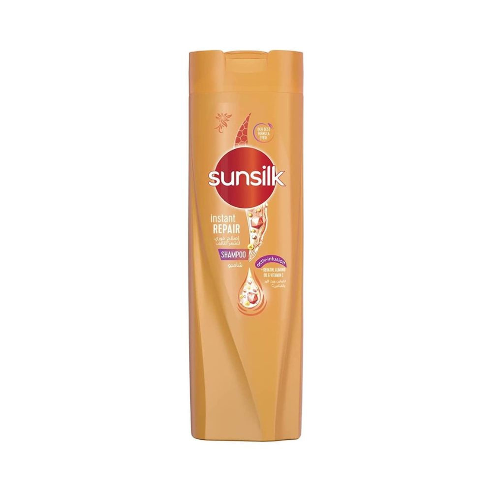 Sunsilk Keratin Repair Shampoo for Damaged Hair - With Almond Oil & Vitamin C