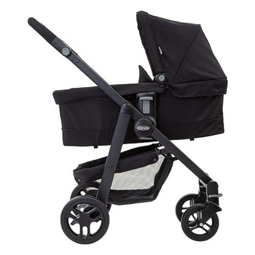 Graco Evo Carrycot - Black & Grey