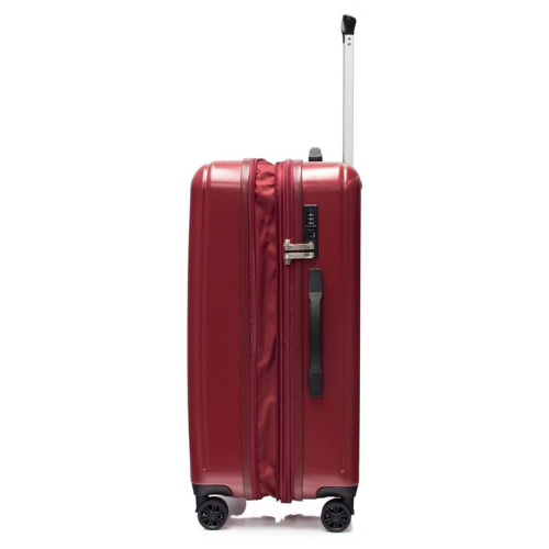 ANTLER Merida Luggage Lightweight TSA Approved unisex suitcase for travel, from UK (Set of 2, Red)