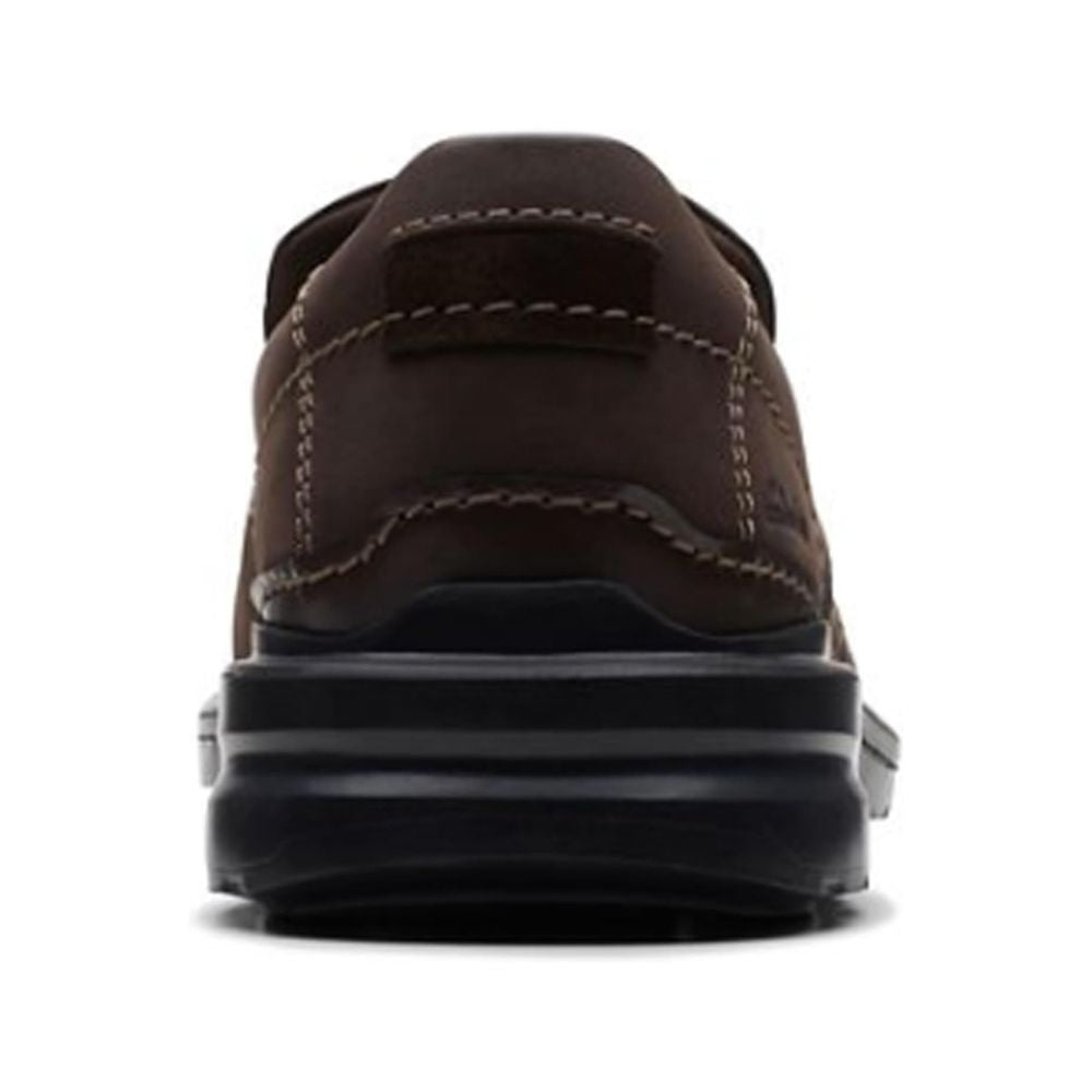 Clarks Gessler Step Loafer Dark Brown Men's