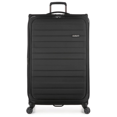 Antler Lightweight Luggage TSA Approverd suitcase for travel and business, from UK (Set of 3, Black)