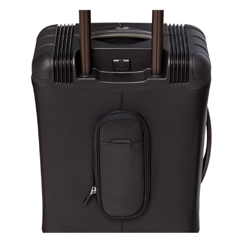 ANTLER Luggage Titus Softside TSA Approved suitcase for travel and business with USB Charging Port (Set of 3, Black)