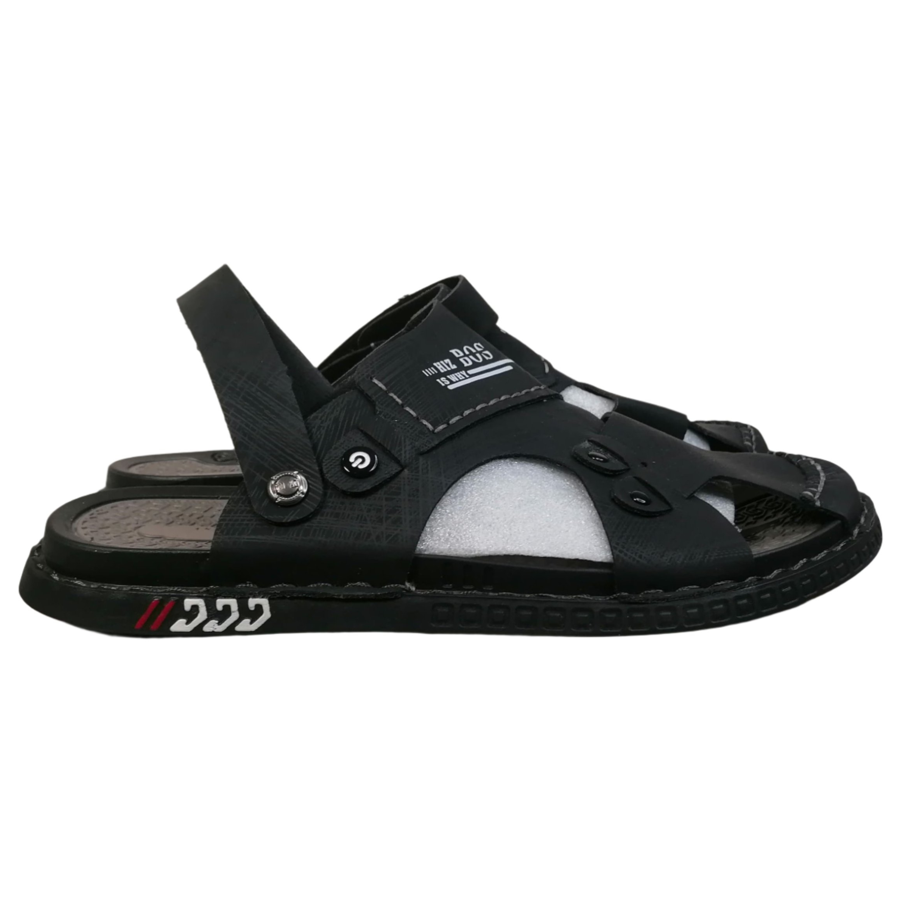 Men's Casual Slip-On Sandals with Adjustable Straps – Lightweight, Comfortable Summer Footwear