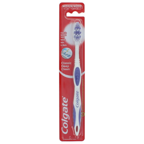 Colgate Classic Deep Clean Toothbrush - Medium Purple