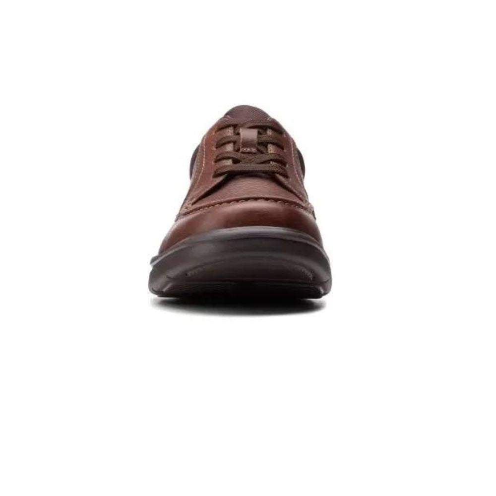 Clarks Bradley Vibe Tan Tumbled Leather Shoes for Men - Step into Luxury