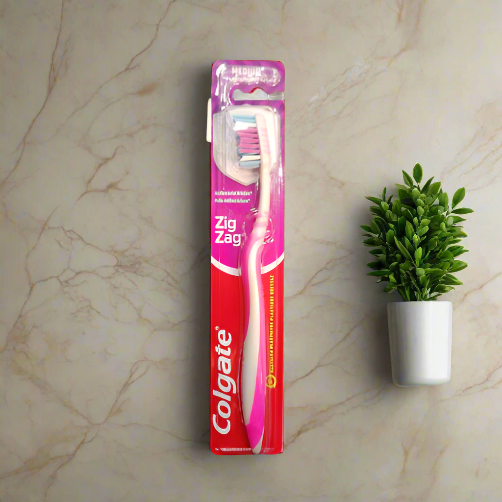 Colgate® Zig Zag Toothbrush (Pink)