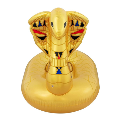 Bestway Golden Cobra Island Ride-On Pool Float 180cm