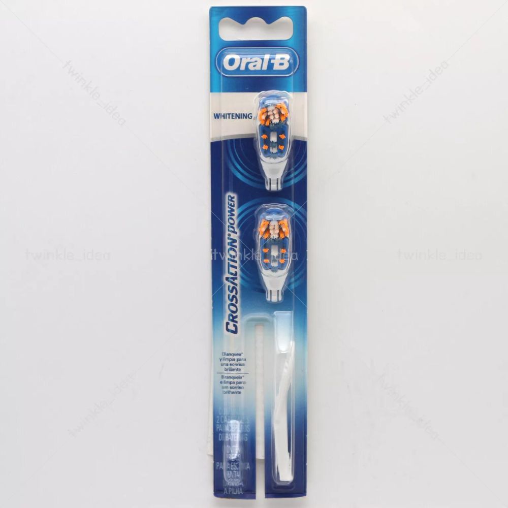 Oral-B Cross Action Power Whitening Electric Toothbrush - Whiten Your Teeth with
