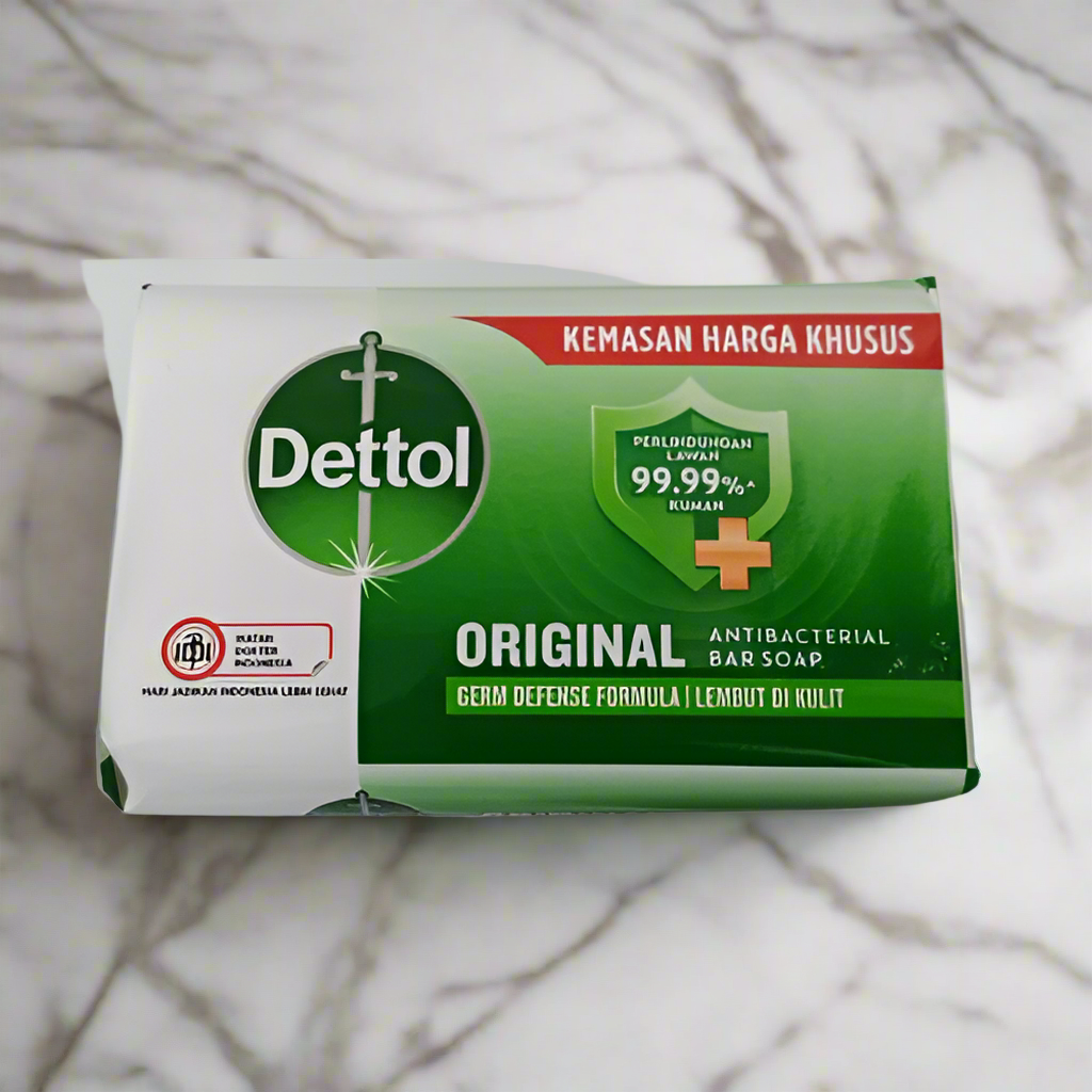 Dettol Original Antibacterial Active Germ Protection Bar Soap 100g