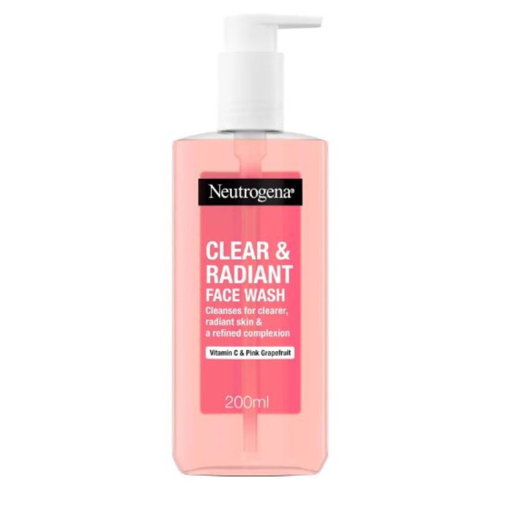 Neutrogena Clear And Radiant Face Wash Vitamin C And Pink Grapefruit | 200ml