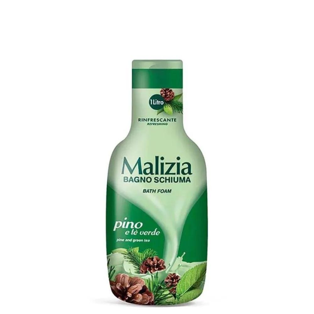 Malizia 1L Shower Gel with Pine and Green Tea - Refresh and Protect