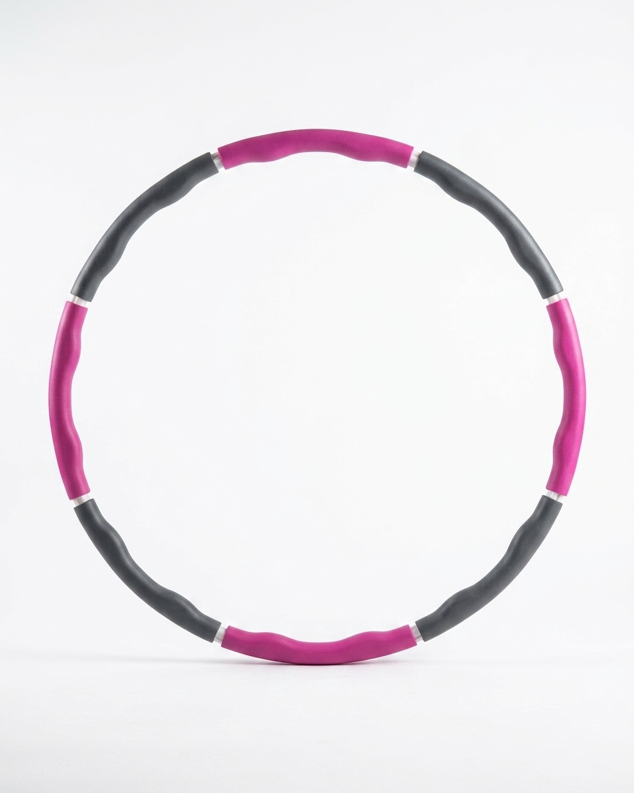 Weighted Hula Hoop - 8-Section Detachable