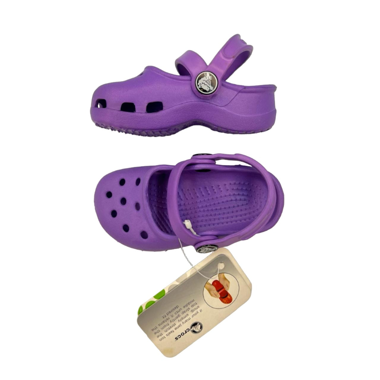Crocs Classic Purple For Kids Clog 4-5