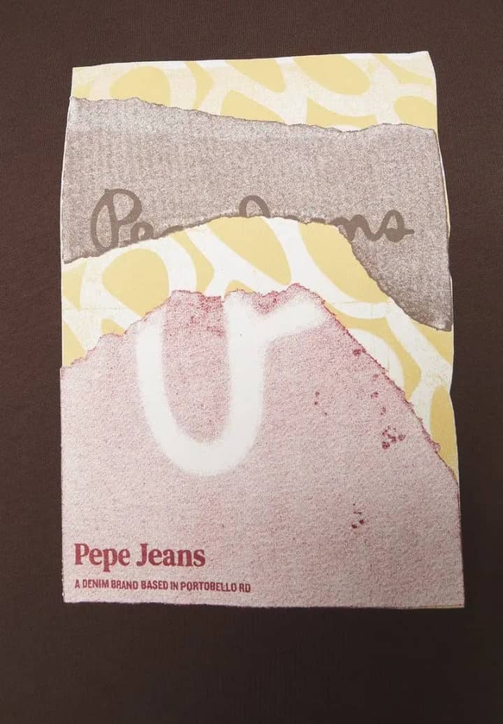 Pepe Jeans Men's Kenelm Sculpture T-Shirt - Artistic Style & Comfort