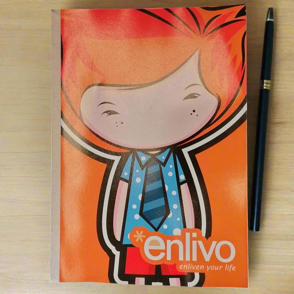 Enlivo Character Series CH004 120 Pages 70gsm  252x179mm