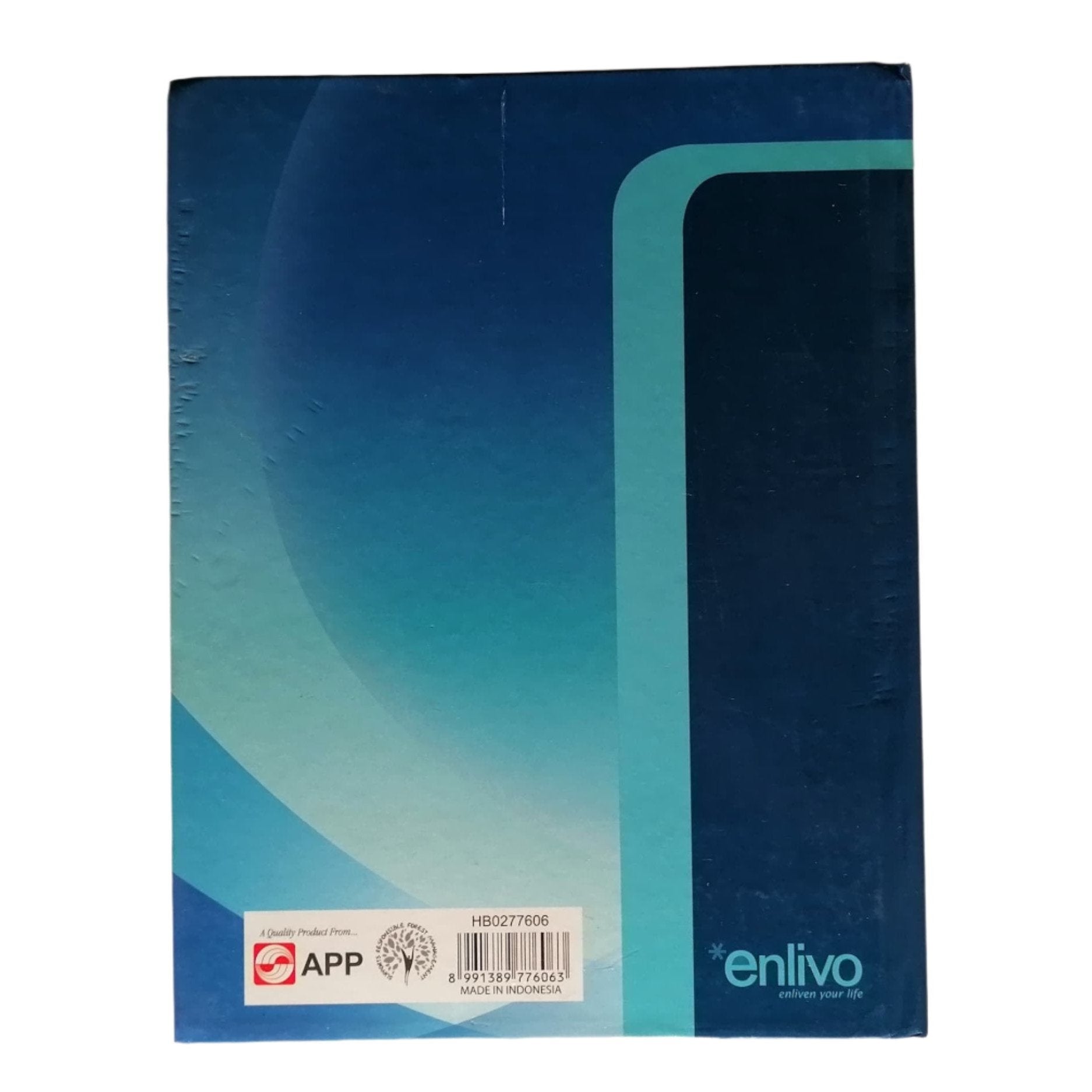 Enlivo Hard Cover Book F5 200 Pages 60gsm