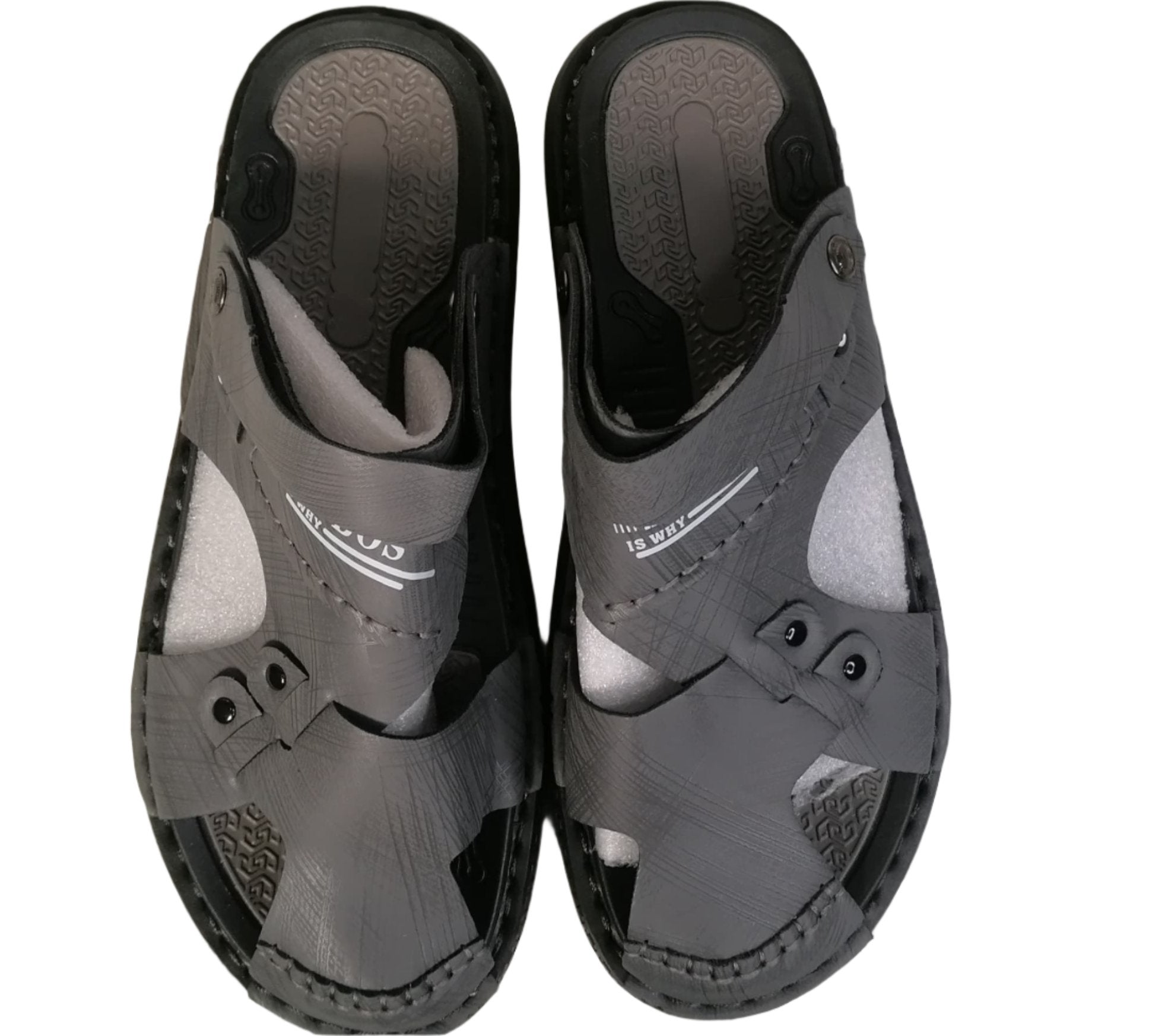 Men's Stylish Adjustable Open-Toe Sandals – Lightweight, Breathable, and Comfortable for Daily Wear