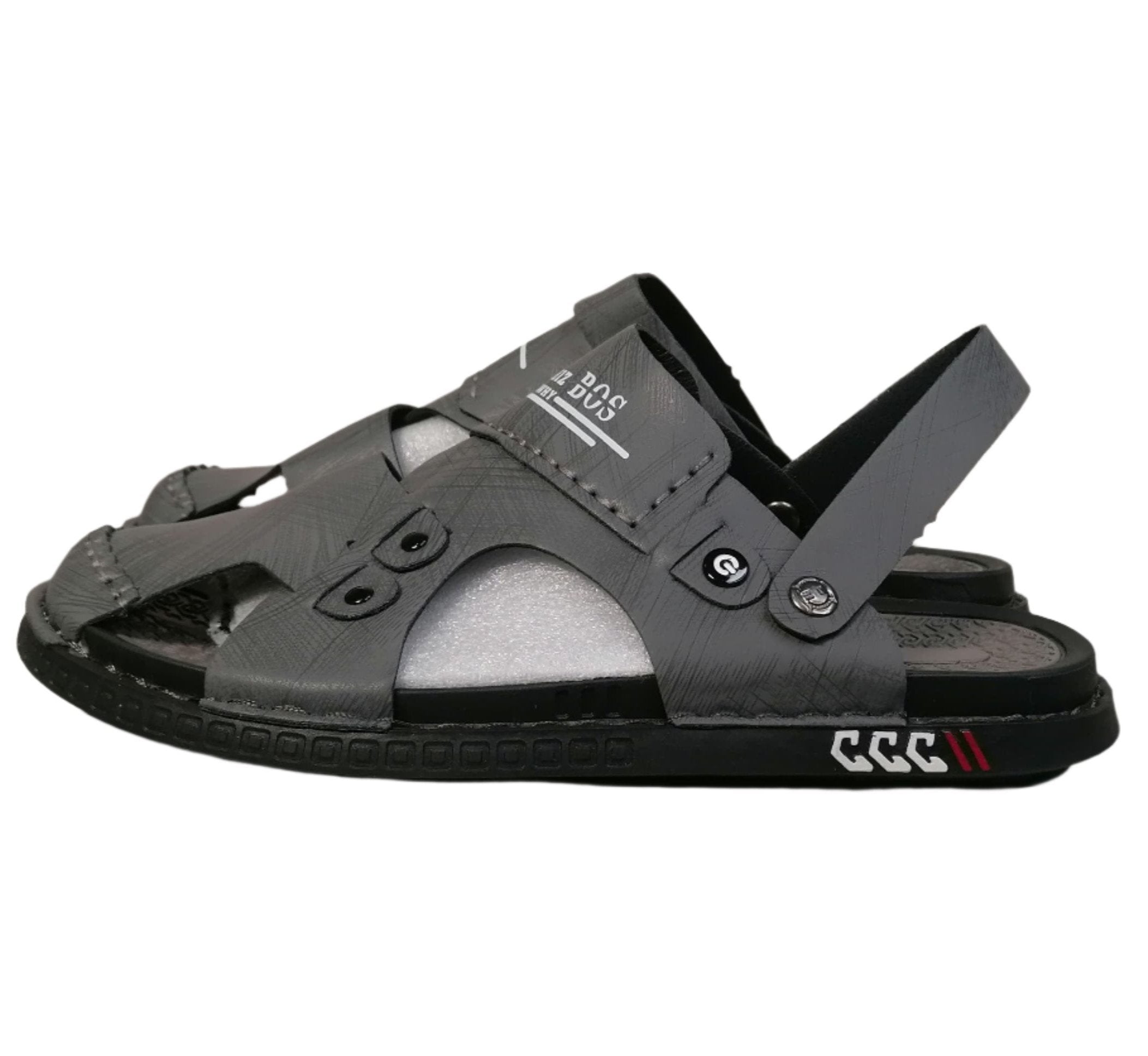 Men's Stylish Adjustable Open-Toe Sandals – Lightweight, Breathable, and Comfortable for Daily Wear