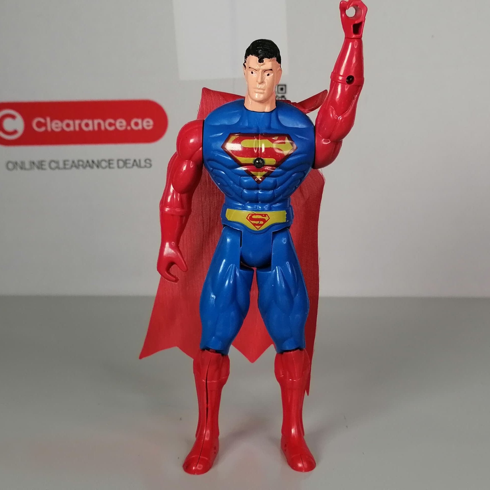 Superman Action Figure with Cape – Iconic Superhero Collectible Toy for Kids and Fans